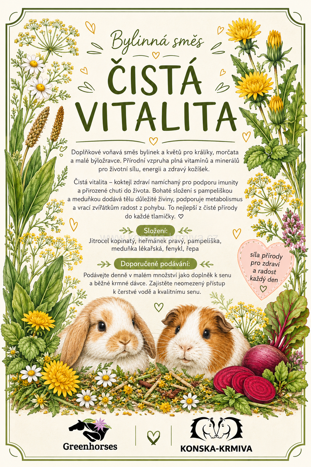 Bylinná směs - ČISTÁ VITALITA